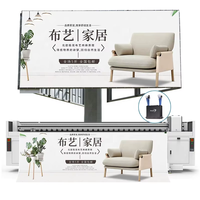 Imprimante grand format multifonctionnelle LETOP Advertising à jet d'encre numérique couleur automatique, à solvant pour extérieur, 3,2 m