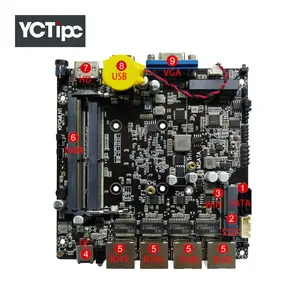 YCTipc Shenzhen Customized OEM ODM WF2-4L J4125 In-tel 2.5g I225 4 Lan Mini Desktop Computer Pc