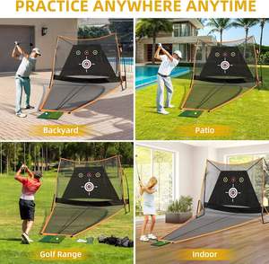 <span class=keywords><strong>Filet</strong></span> d'entraînement de <span class=keywords><strong>golf</strong></span> portable, robuste et durable, multi-prises de vue, pour l'entraînement de <span class=keywords><strong>golf</strong></span> à domicile dans la cour - Product Image 6