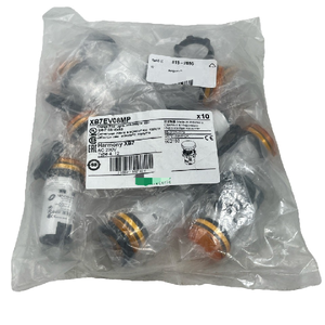 Xb7ev08mpマウントオレンジLedパイロットライト22mm <span class=keywords><strong>3</strong></span>パック - Product Image 1