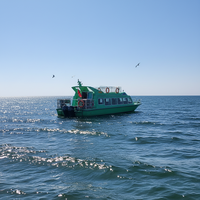Ferry en fibre de verre Grandsea de 19,8 m, 70 places, état neuf, pour le transport du personnel, type de carburant diesel