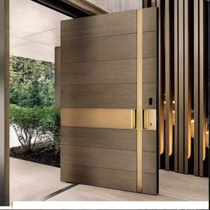 Pivote frontal <span class=keywords><strong>de</strong></span> seguridad Exterior <span class=keywords><strong>de</strong></span> Metal <span class=keywords><strong>de</strong></span> aluminio <span class=keywords><strong>de</strong></span> lujo <span class=keywords><strong>italiano</strong></span> Villa Hotel dormitorio antirrobo puertas señoriales blindadas para casa - Product Image 2
