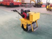 Bonne qualité construction légère petit rouleau compresseur compacteur à double tambour sol asphalte rouleau compacteur