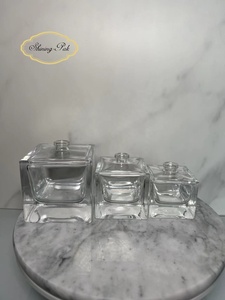 Flacone da Profumo Vuoto di Lusso in Vetro Trasparente da 100ml 50ml 30ml di Alta Qualità con Spray per <span class=keywords><strong>Olio</strong></span> Essenziale - Product Image 4