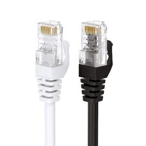 สายอีเธอร์เน็ต cat6 ขนาด 26/24awg U/UTP สายแพทช์ไฟฟ้าแบบ PVC 8p8c utp rj45 สายแพทช์ cat6 สำหรับแผงแพทช์ 24 พอร์ต cat6 - Product Image 1
