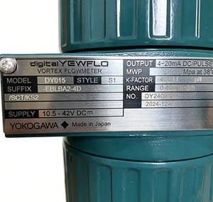 เครื่องวัดการไหลแบบดิจิตอล Yokogawa DY015 รุ่น DigitalYEWFLO  พร้อมหน้าแปลนสแตนเลส สำหรับการวัดการไหลของก๊าซอุตสาหกรรมที่มีความดันสูง - Product Image 5