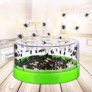 Piège à insectes intelligent réutilisable et écologique en ABS, étanche, avec couvercle transparent et base torsadable pour jardin et plantes d'intérieur - Product Image 1