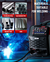 Machine à souder à froid ANDELI TIG-250MPLC 220V, multifonctionnelle, 5 en 1 (HOT/Cold/MMA/CLEAN/TIG Pulse), inverseur IGBT, soudeuse TIG