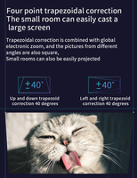 Projecteur intelligent Touyinger ET31 4k Android 10 720 Projecteur à courte focale Mini LED 4k Beamer