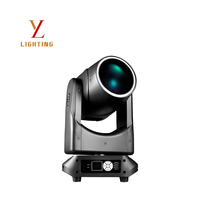 Projecteur LED professionnel 350W RGBWA à faisceau blanc chaud avec contrôle DMX512 pour DJ, festivals et scènes