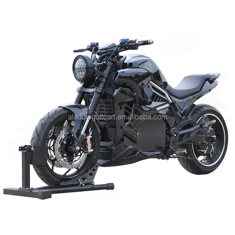 Wholesale Powerful 72V 96V Electric Motorcycle Bike 60-120Ah Long Range E Motorcycle Chopper