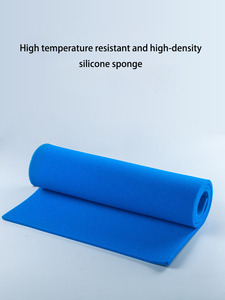 Feuille de mousse en silicone bleue résistante aux hautes températures, panneau en tissu à un seul niveau pour table à <span class=keywords><strong>repasser</strong></span> et machine à presser - Product Image 3