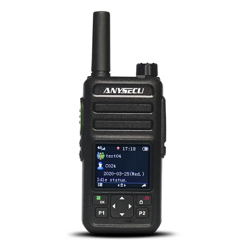 Anysecu hd580 mở khóa 4G Walkie Talkie HD-580 PTT điện thoại PoC Mạng công cộng IP đài phát thanh cho realptt hai cách ham đài phát thanh