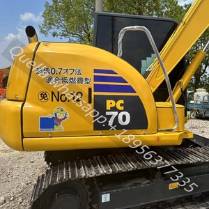 Japan komatsu Second Hand Komatsu PC70 <b>PC</b> 70-8 Hydraulic <b>Mini</b> Digger Used Excavator for Sale Multi Function - Product Image 4