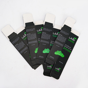 Hộp Dây Giày Thương Hiệu Cá Nhân Màu Đen Chống Nước Logo Tùy Chỉnh Hộp Giấy Bao Bì Sản Phẩm Chất Lượng Cao In Màu - Product Image 1