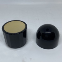 Personnalisable en gros luxe zamac bouchon pour parfum parfum bouchon de bouteille or métal alliage de zinc bouchon de parfum