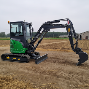 Excavadora Hidráulica Compacta de 3.5 Toneladas de Alta Calidad al por Mayor, Miniexcavadora de 1 y 2 Toneladas con Cabina Cerrada - Product Image 3