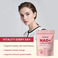 Ausreson OEM Marque Privée Compléments Alimentaires Gommes de Collagène NAD+ Bonbons Fabricants Végétaliens Sans Sucre Santé de la Peau Gommes de Collagène NAD
