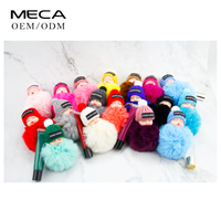 Porte-clés transparent avec logo personnalisé pour enfants, sans logo, de luxe, à réaliser soi-même, porte-clé vegan, liquide, brillant à lèvres, maquillage