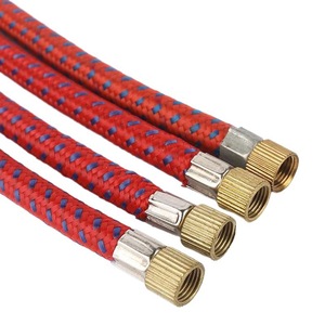 Tuyau d'air rouge de 110 mm, cousu à la machine, flexible et durable, pour extension de pompe à air manuelle - Product Image 5