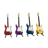 China Custom 6-String Electric Guitar String Instrument for Beginners with Rosewood and Maple Sides Wholesale Service