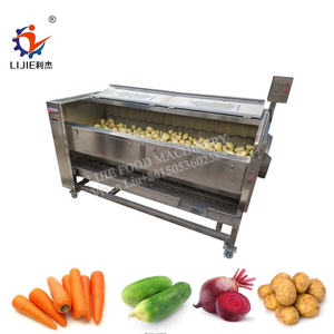 Taro Rettich Karotten Wasch-und Schälmaschine Jujube Bürste Waschmaschine - Product Image 2