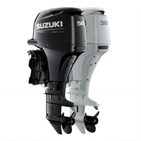 Tohatsu 50hp 2 temps arbre court moteur hors-bord moteur M50D2EPTOS nouvel état Compatible navire utilisation essence Type de carburant