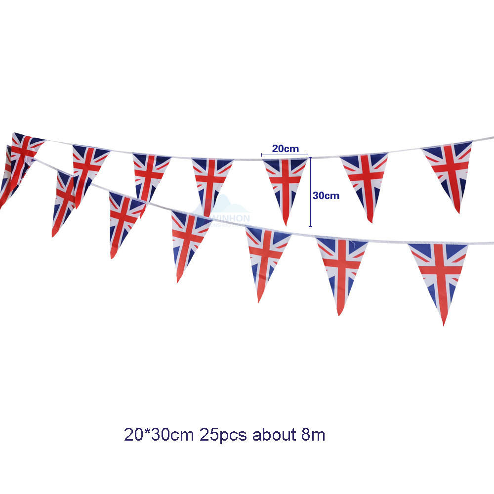 Bandierine A Scacchi Bianco E Nero - 10 Metri, 38 Pezzi, Per Feste E Decorazioni - Foto 10