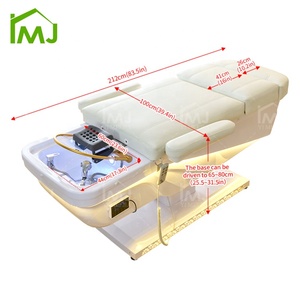 Muebles para Salón de Belleza, Lavabo para Lavar el Cabello, Silla de Pedicura, Cama Japonesa para Spa Capilar - Product Image 4