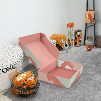 Boîtes rigides de luxe personnalisées en carton ondulé, matériaux recyclés, forme sur mesure, échantillon gratuit, commande personnalisée en promotion