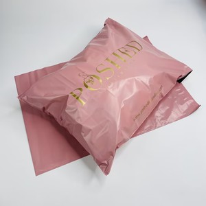 Biểu Tượng Tùy Chỉnh In Poly Bưu Phẩm Quần Áo Bao Bì Vận Chuyển Phong Bì Màu Hồng Bóng Nhựa Gửi Thư Túi Cho Doanh Nghiệp Nhỏ - Product Image 3