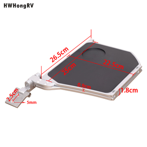 <span class=keywords><strong>Table</strong></span> d'accoudoir <span class=keywords><strong>pliable</strong></span> dissimulée en alliage d'aluminium HWHongRV avec porte-gobelets pour siège de <span class=keywords><strong>camping</strong></span>-<span class=keywords><strong>car</strong></span>, bus VIP, fourgon de luxe HT HW - Product Image 2