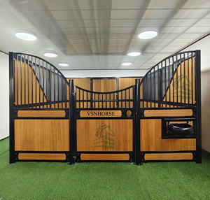 Équipement d'écurie mobile de haute qualité, résistant aux intempéries, structure en acier solide, idéal <span class=keywords><strong>pour</strong></span> les écoles d'équitation, les fermes et les événements. - Product Image 5