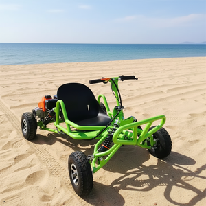 Kart à pédales tout-terrain HuanTong pas cher 63CC, moteur 2 temps, vitesse 55 km/h, idéal pour les aventures en plein air et le drift sur la plage - Product Image 1