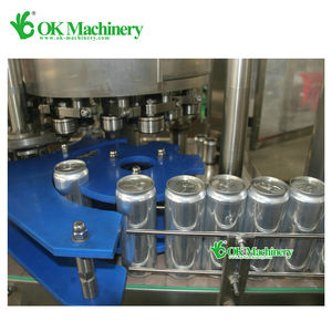 Máquina de llenado de latas de OKC-04 automática, gran oferta, para bebidas carbonizadas/línea de sellado de latas de shanghai - Product Image 5