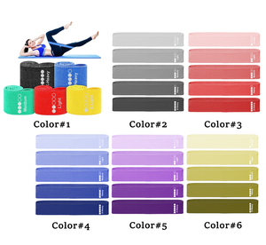 Biểu Tượng Tùy Chỉnh Vải Chiến lợi phẩm Ban Nhạc Thiết Lập Phòng Tập Thể Dục Thể Thao Yoga Tập Thể Dục Hip Vòng Tròn Ban Nhạc Kháng Ban Nhạc Cho Chân glutes - Product Image 3