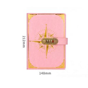 Carnet de notes en cuir personnalisé avec serrure et clé, idéal pour journal intime et planificateur - Product Image 4