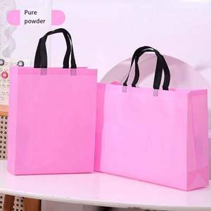 A <b>Medium</b>-<b>sized</b> Foldable and Reusable Non-woven Fabric Premium Shopping <b>Handbag</b> - Product Image 5