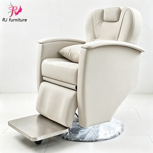Fauteuil de barbier électrique, fauteuil inclinable de salon de coiffure, chaise de coiffage électrique, fauteuil de salon de beauté pour homme - Product Image 1