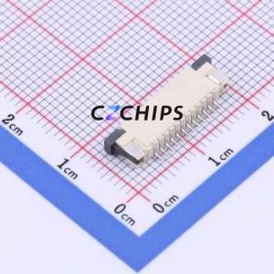 FPC-1.0AS-12PWBH25 FFC/FPC Connector SMD,P=1mm Connector Drawer Type Top Contact 12P 1mm - Product Image 2