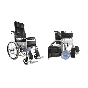 Handleiding opvouwbare rolstoel met rem voor speciale behoeften