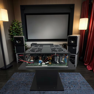 Mô-đun khuếch đại công suất cao hai kênh chuyên nghiệp cho loa siêu trầm hoạt động 4ohm 8Ohm Loa mảng dòng kim loại - Product Image 4