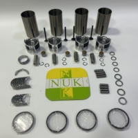 V1702 V1902 V1903 V2003 V2203 V2403 V2607 V3300 Kit de reparación de reacondicionamiento Kit de revestimiento de cilindro Kit de junta de pistón para Kubota