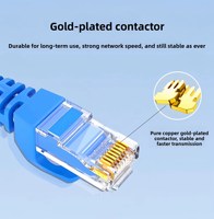 Offre Spéciale cordon de raccordement réseau UTP Cat6 haute Performance 8 broches 0.5M-30M câble de Communication de données en cuivre de marque