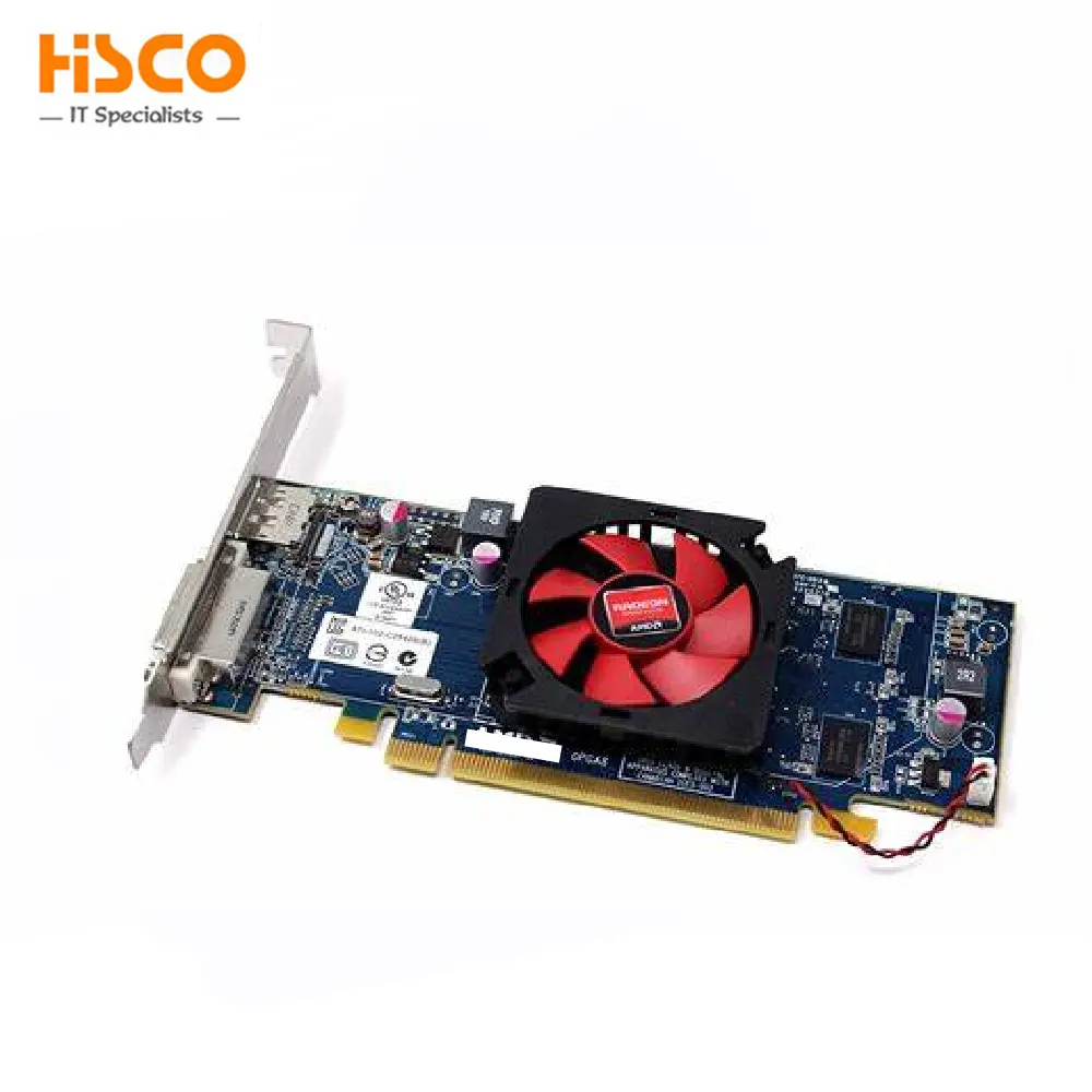 Placa de vídeo, original novo para amd radeon hd6450 hd 6450 512mb gddr5 64bit 625mhz 40nm placas gráficas gpu de slot única