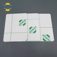 Panneau en mousse PVC blanc JINBAO, personnalisé, brillant, gaufré, durable, sans plomb, 3/4 4x8, pour la construction de bateaux