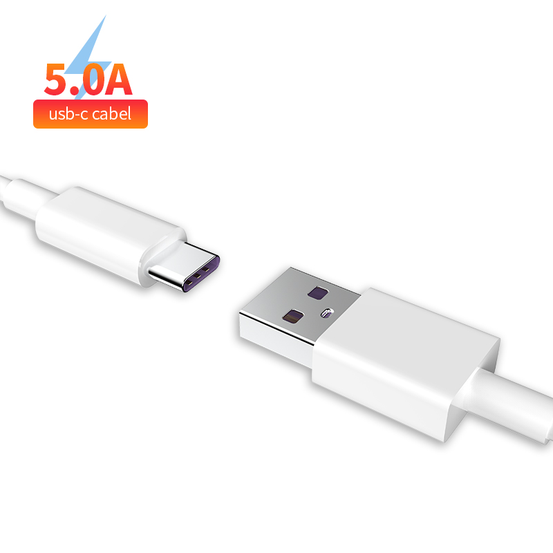DataRoad Cheap White USB 3.0 5A Fast Charging Data Cable For Mobile Phone samsung