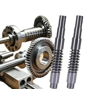 CNC roda gigi cacing, kustom industri tidak-standar Set poros cacing Drive Pinion gigi cacing kecil - Product Image 4