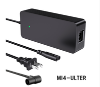 Chargeur rapide certifié UL pour trottinettes électriques 54,6V 2A 53V 2,3A, câble de charge pour Xiaomi Ultra 4 Pro 2ème génération, Mi 4, Mi 5, Mi 5 Pro