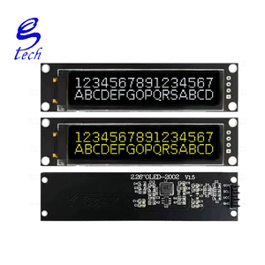 Módulo de pantalla de cristal líquido OLED de 2,26 pulgadas, pantalla pequeña US2066 con 1602 caracteres, interfaz IIC de 4 pines - Product Image 3
